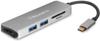 Aluratek USB-C Multimedia Hub & Card Reader