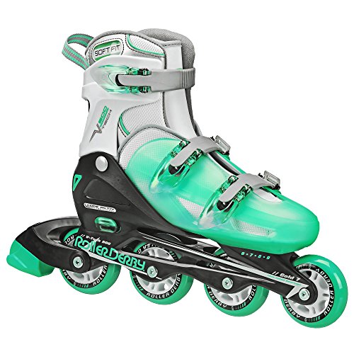 Roller Derby Women's V-Tech 500 Button Adjustable Inline Skates
