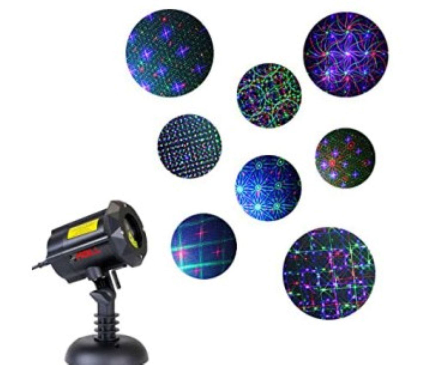 LedMALL Outdoor Garden Laser Christmas Lights Projector